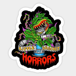 Little Bracket of Horrors Sticker